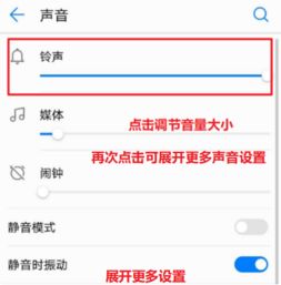 安卓系统内部声音调节,全面解析音量控制与个性化设置