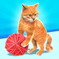 滚猫线球 